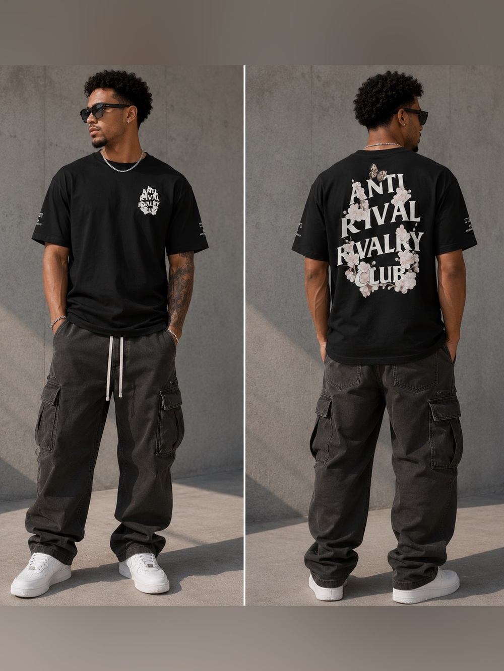 New Lex Talionis Men's Anti Rival Rivalry Club Tee - L